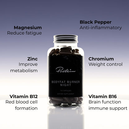 Bodyfat Burner Night | 150 Capsules