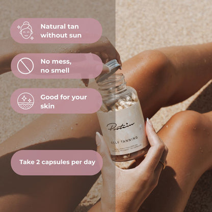 Self Tanning | 150 Capsules for Sunless Skin Glow