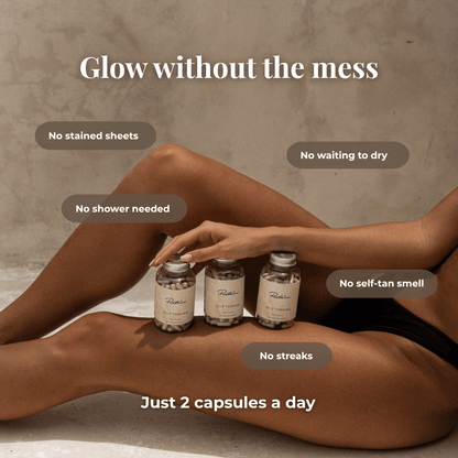 Self Tanning | 150 Capsules for Sunless Skin Glow