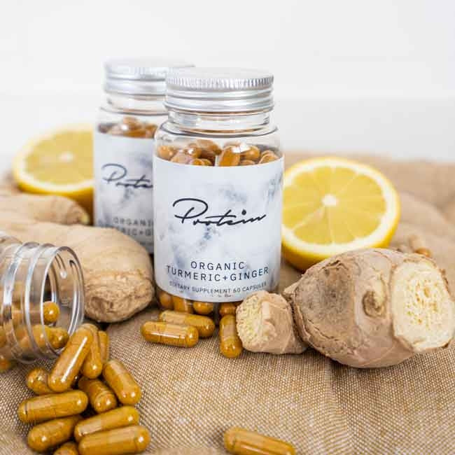 Organic Ginger & Turmeric  | 60 Capsules